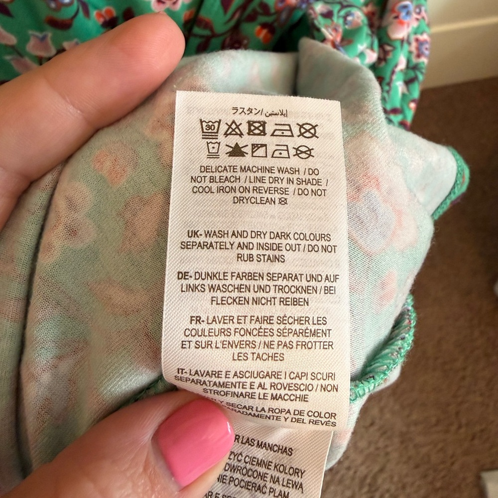 Green Boden Saskia Jersey Wrap Dress 20 - Picture 11 of 15